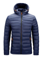 Elegante giacca con cappuccio