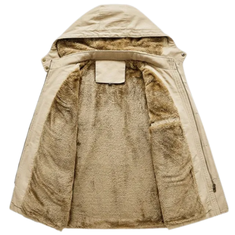 Luca | Elegante cappotto invernale imbottito Premium