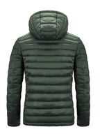 Elegante giacca con cappuccio