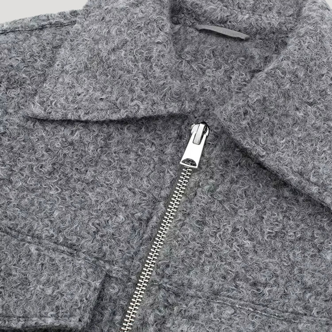 Giacca in Lana Cropped Jasirada – Stile Smart Casual