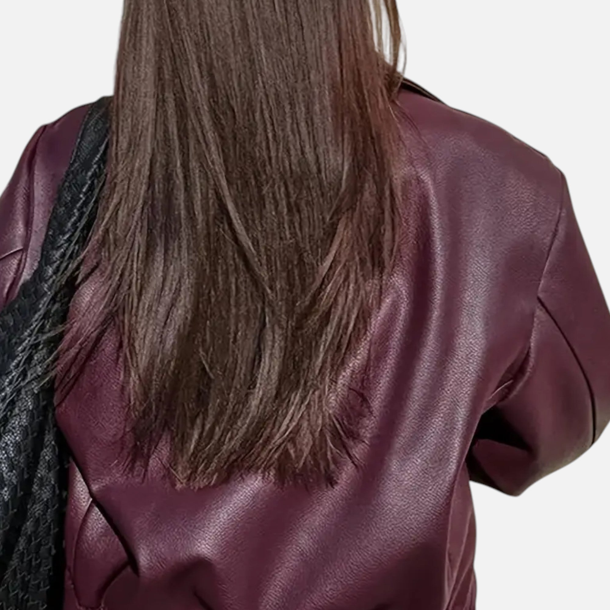 Giacca Biker in Ecopelle – Eleganza Senza Tempo – Essenziale Quotidiano