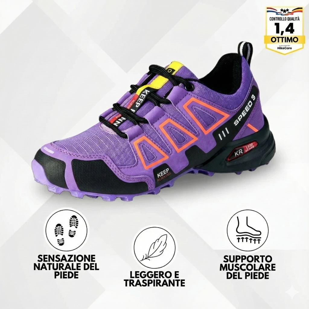 OrthoTrekking - Scarpe da trekking ed escursionismo ergonomiche per alleviare il dolore