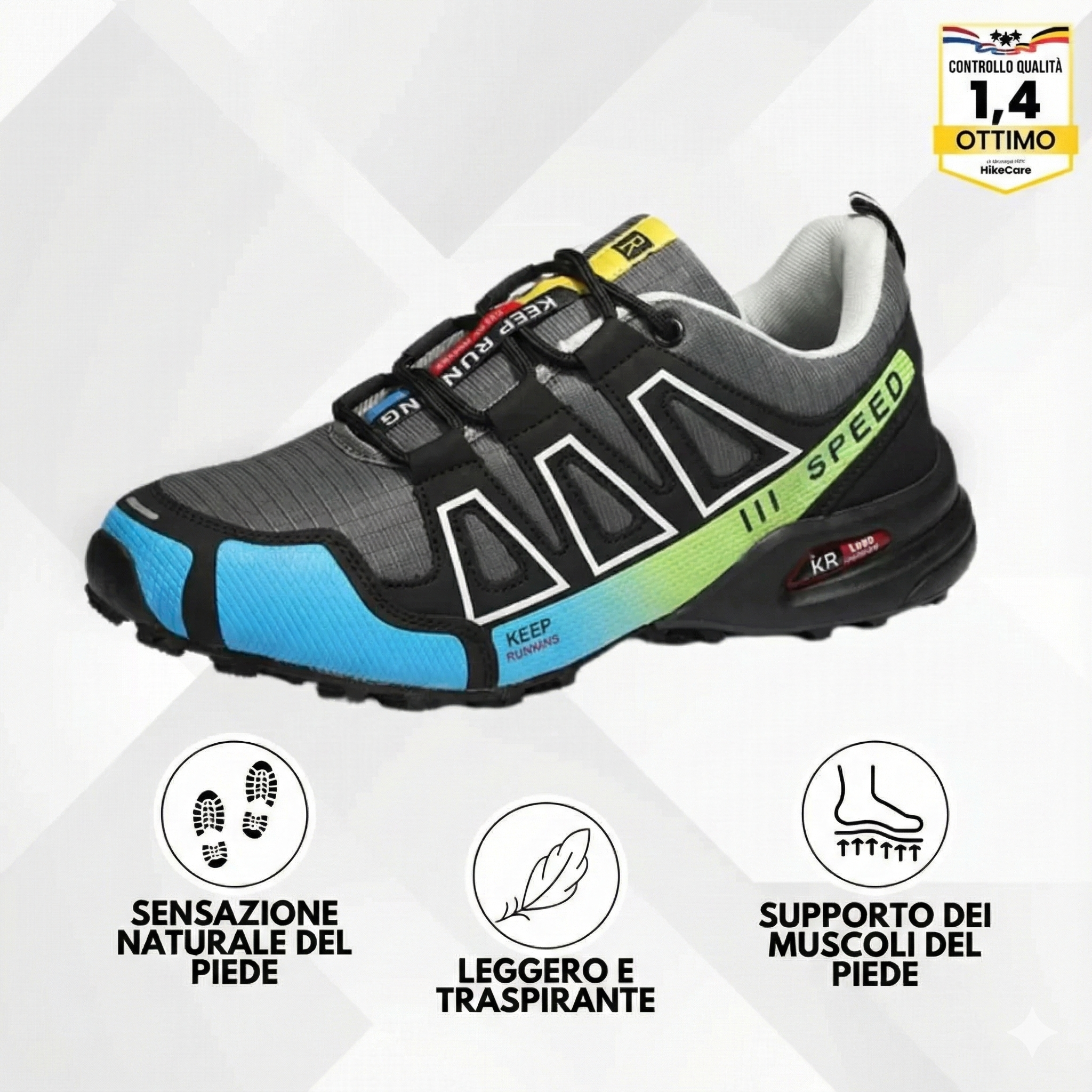 OrthoTrekking - Scarpe da trekking ed escursionismo ergonomiche per alleviare il dolore