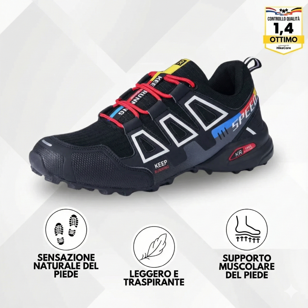 OrthoTrekking - Scarpe da trekking ed escursionismo ergonomiche per alleviare il dolore
