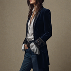 Elise™ | Giacca di velluto di lusso