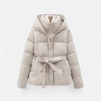 Giacca Trapuntata – Design Cinturato – Essenziale Chic per l'Inverno