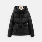 Giacca Trapuntata – Design Cinturato – Essenziale Chic per l'Inverno