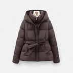 Giacca Trapuntata – Design Cinturato – Essenziale Chic per l'Inverno