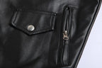 Zavelli | Giacca biker in pelle