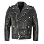 Zavelli | Giacca biker in pelle