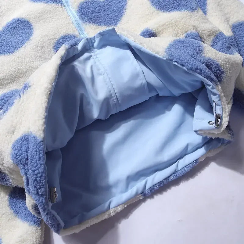 Jasirada™ | Giacca Reversibile con Cuoricini