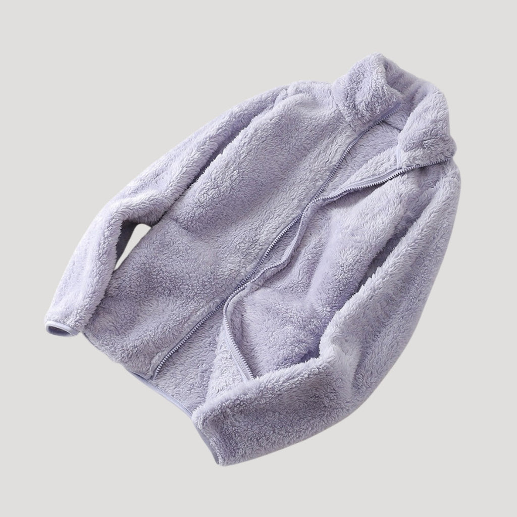 Giacca in Pile – Texture Ultra-Soffice – Comfort Invernale Casual