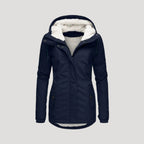 Parka Invernale Jasirada – Giacca con Cappuccio Foderata in Pile