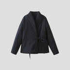 Giacca a Portafoglio con Cintura – Stile a Strati Senza Sforzo