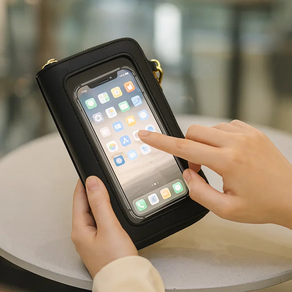 Celia – Portafoglio da Viaggio RFID a Tracolla