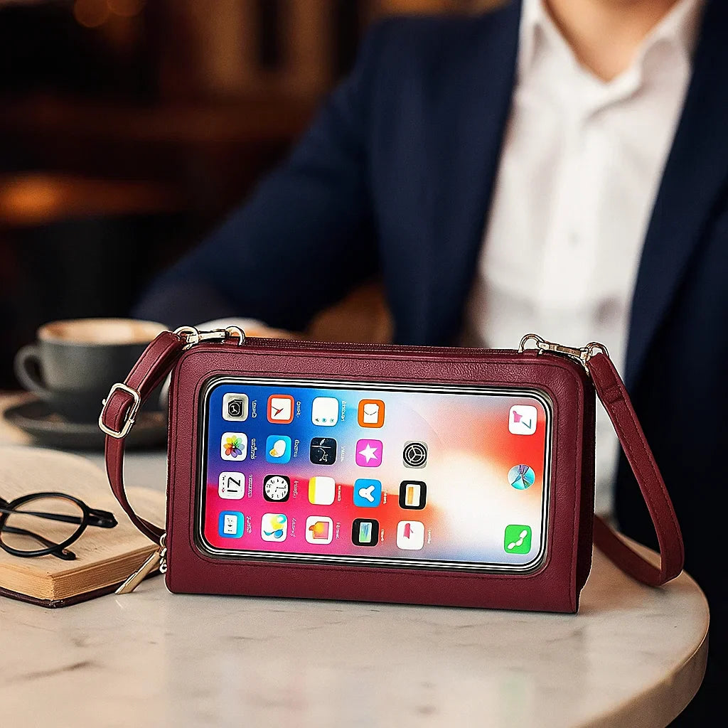 Celia – Portafoglio da Viaggio RFID a Tracolla