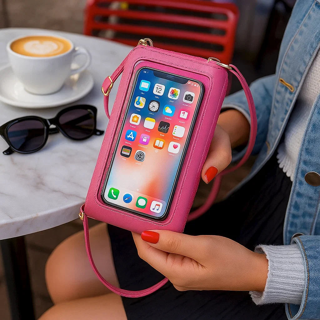 Celia – Portafoglio da Viaggio RFID a Tracolla