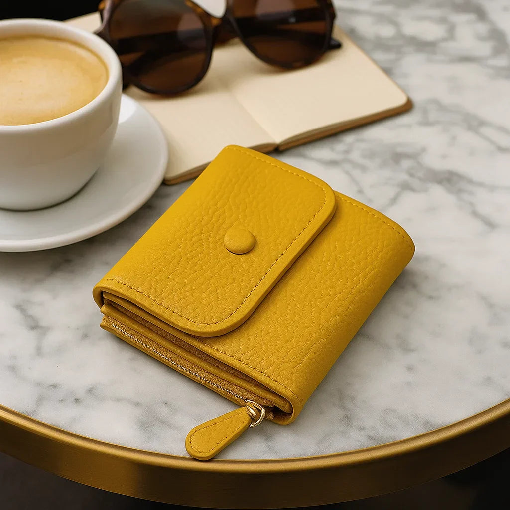 Araceli – Mini Portafoglio da Viaggio con Scatto