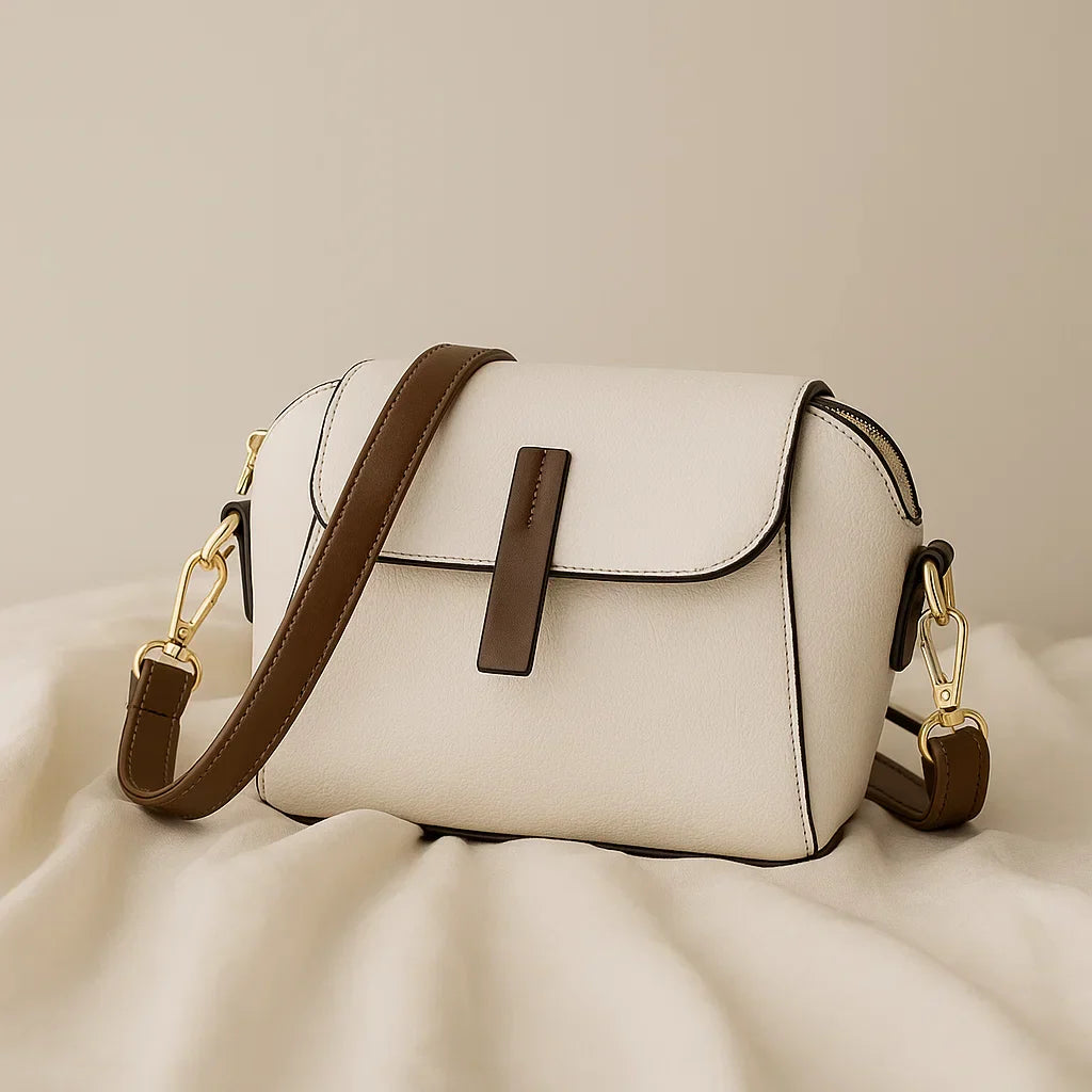 Chaya – Borsa a Tracolla Compatta in Pelle