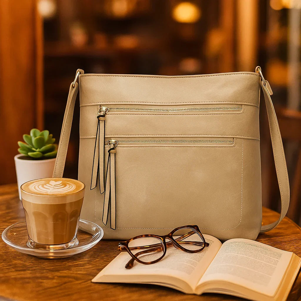 Inverno – Borsa a Tracolla in Pelle Nappa