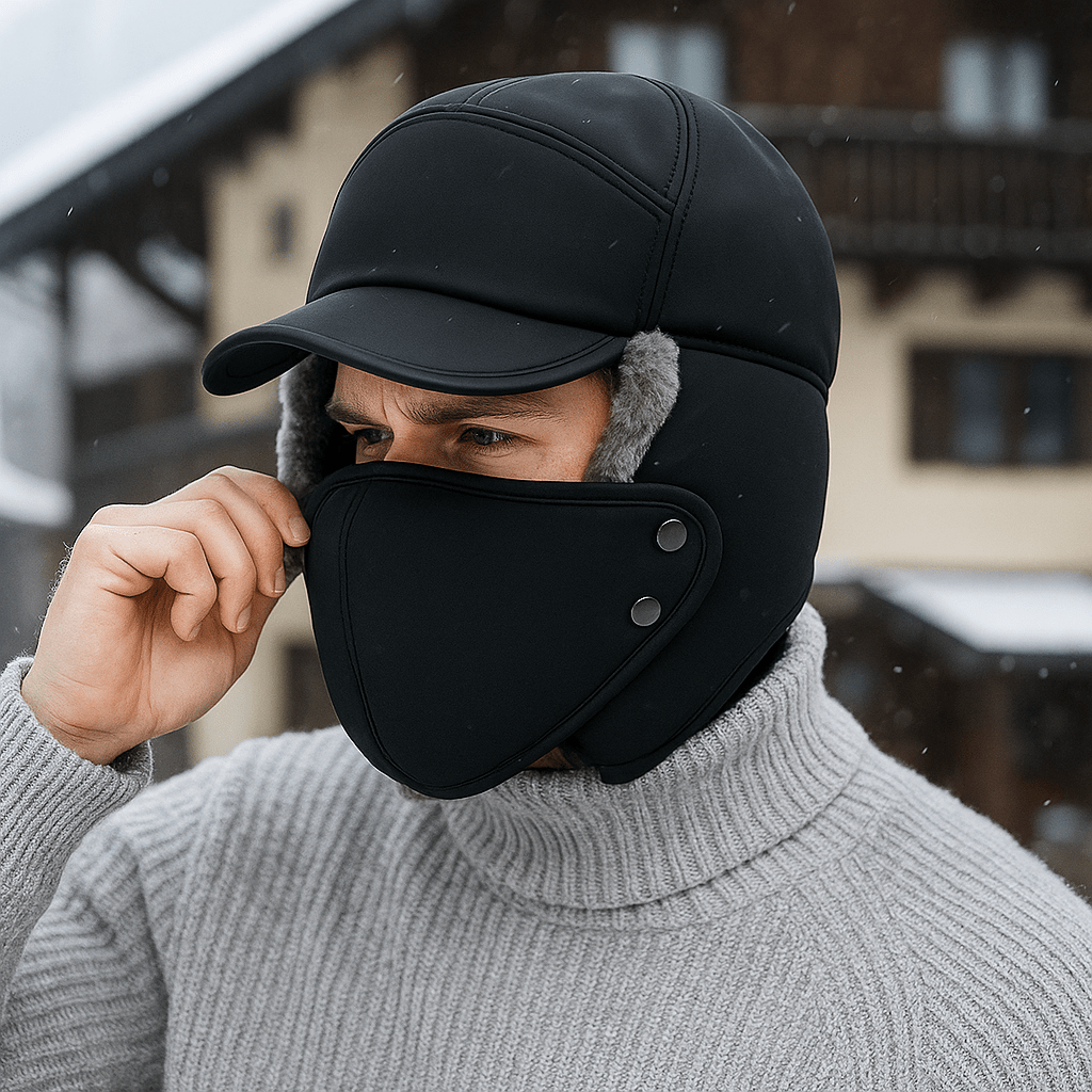 Cappello Trapper Termico - Antivento - Caldo Invernale