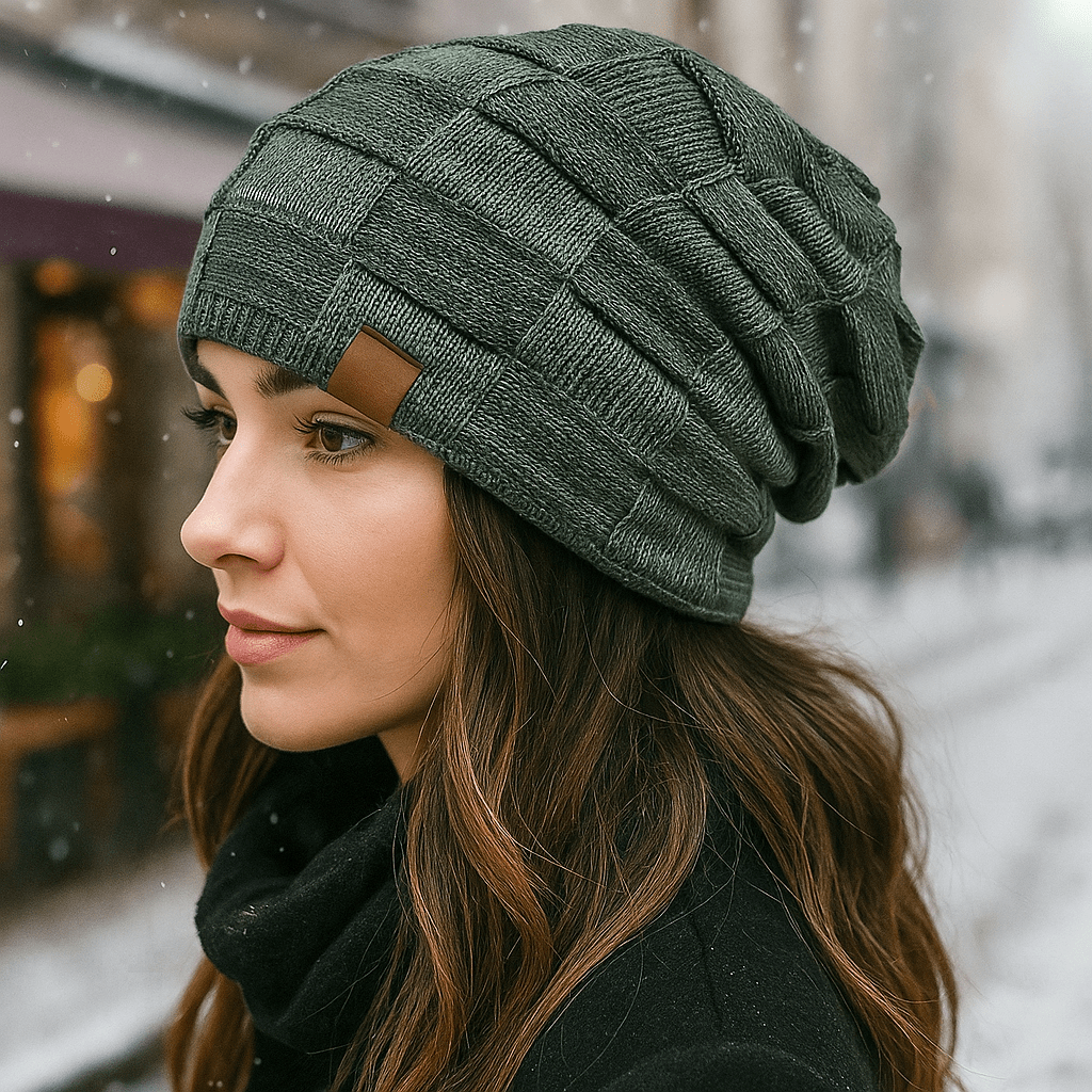 Cappello Tricoté Yves - Caldo invernale - Confortevole - A maglia