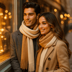 Sciarpa Lunga Cashmere - Elegante - Morbida - Stile Invernale