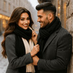 Sciarpa Lunga Cashmere - Elegante - Morbida - Stile Invernale