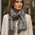 Sciarpa Liora - Morbida - Elegante - A Quadri