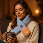 Sciarpa Elettrica Riscaldata - 3 Temperature - Inverno