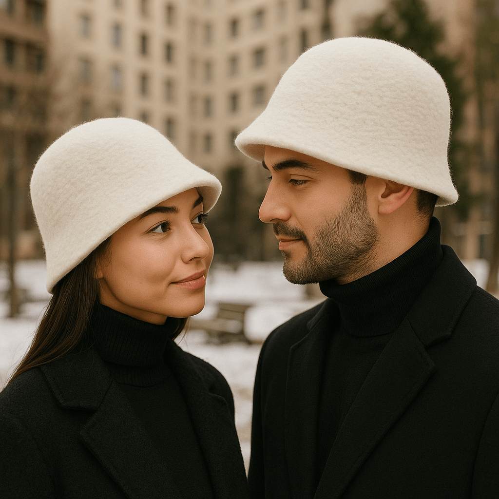 Rowan - Monochromatic Wool Hat - Unisex - Warm