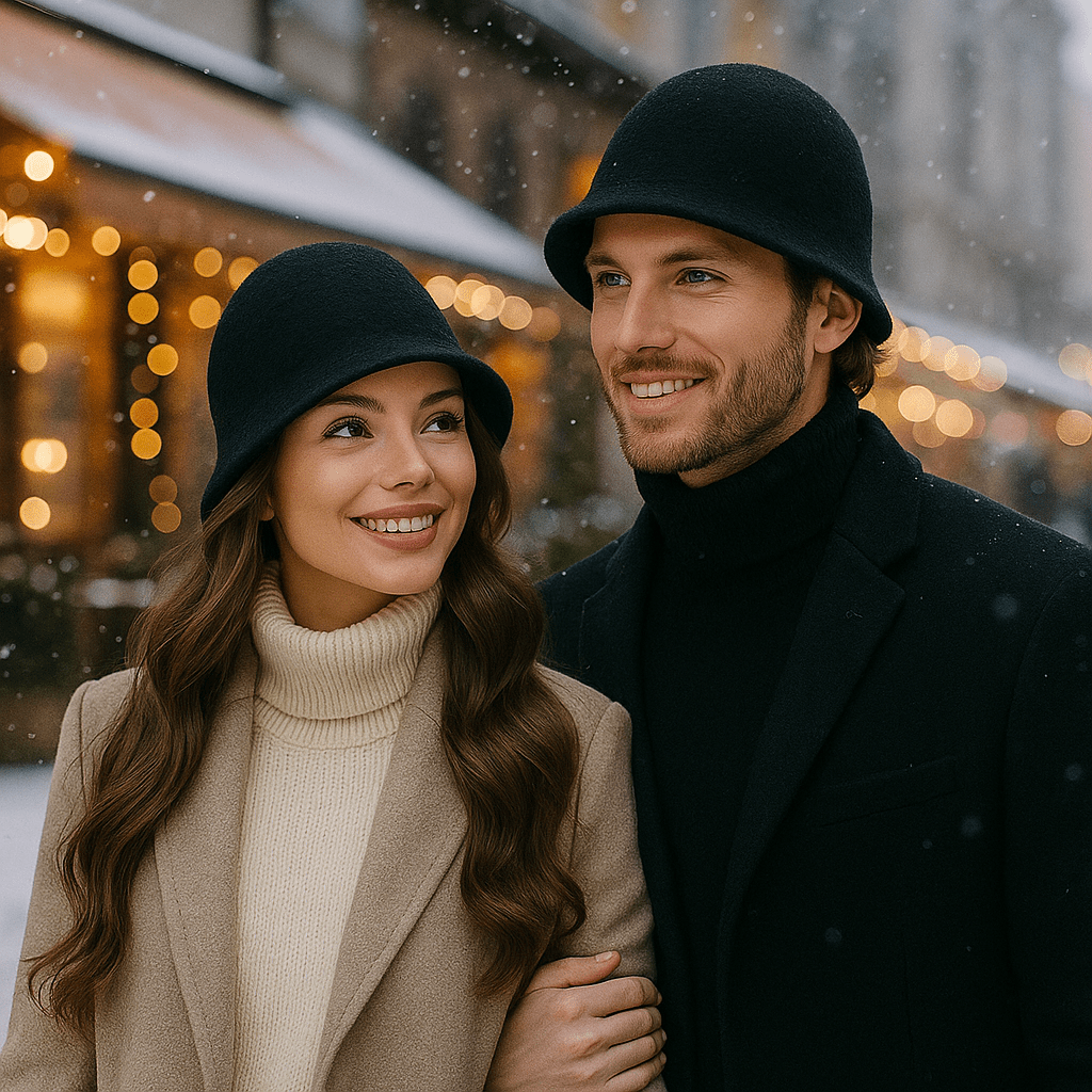 Rowan - Monochromatic Wool Hat - Unisex - Warm