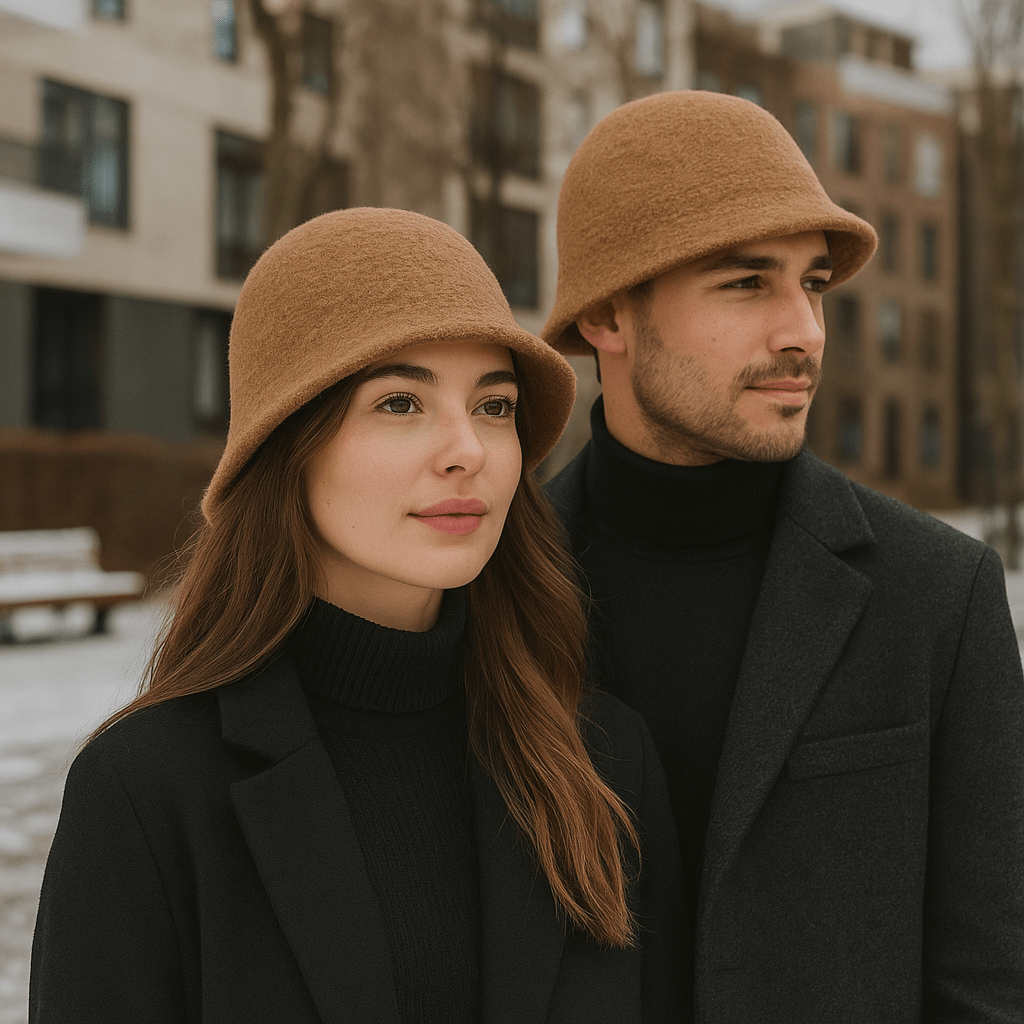 Rowan - Monochromatic Wool Hat - Unisex - Warm