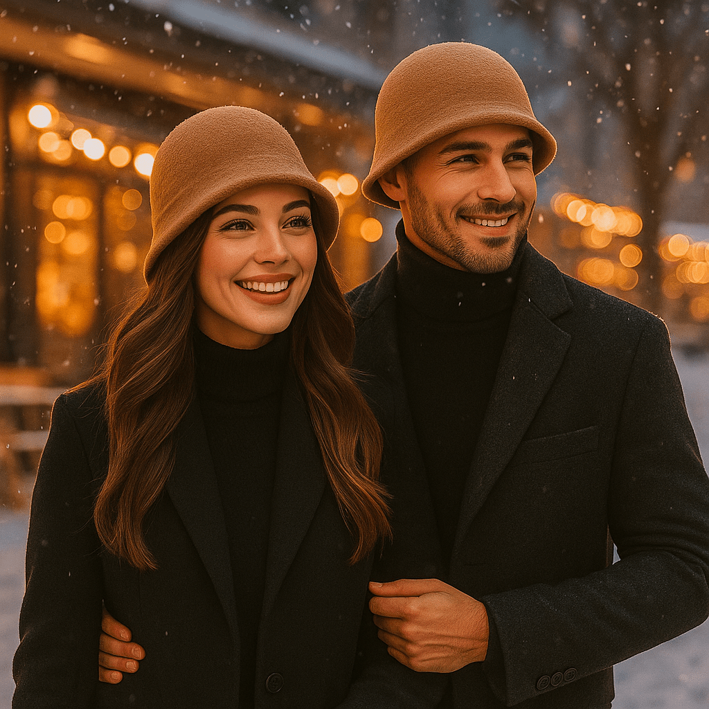 Rowan - Monochromatic Wool Hat - Unisex - Warm