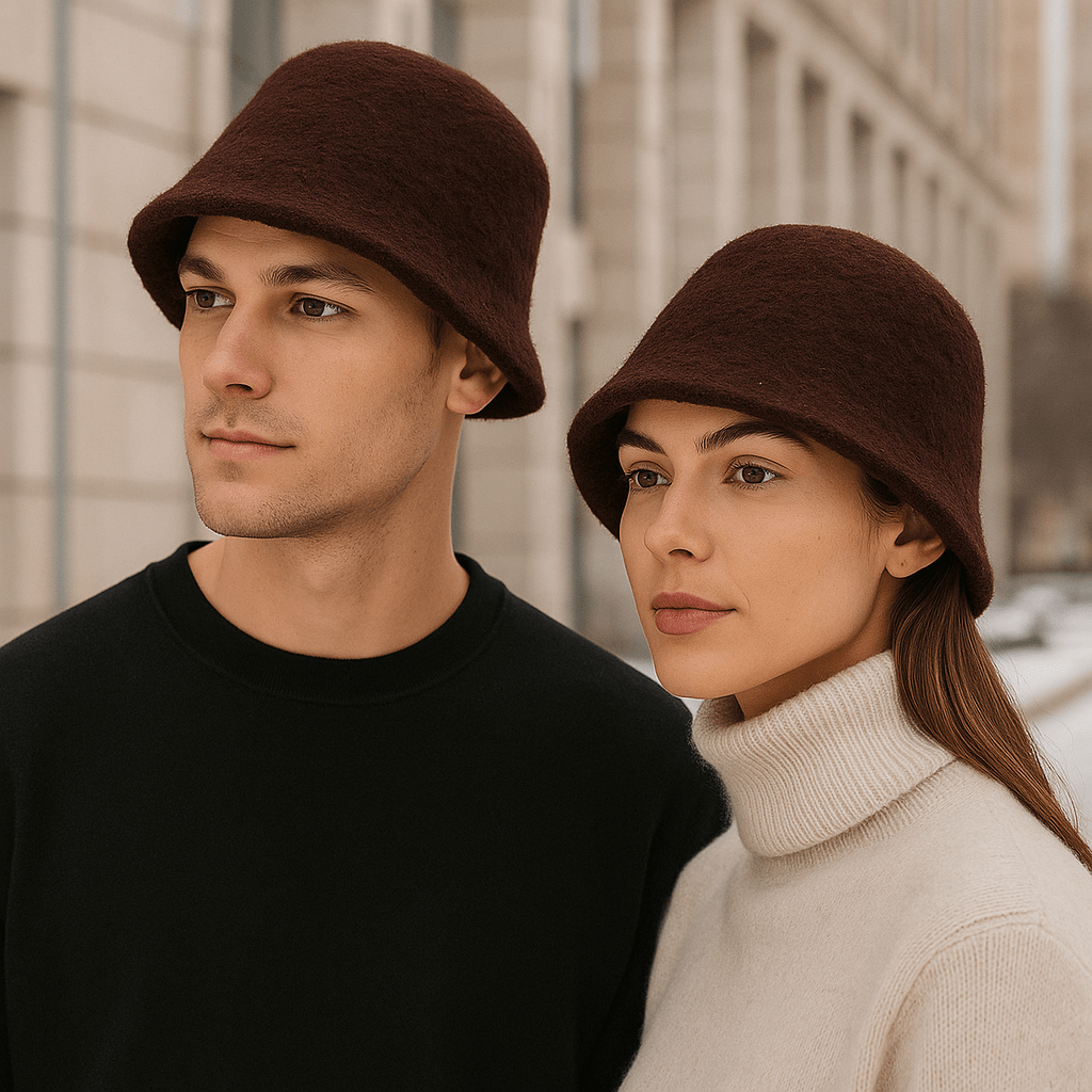 Rowan - Monochromatic Wool Hat - Unisex - Warm