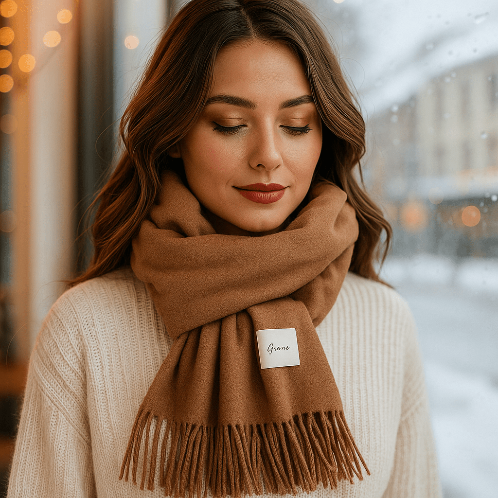 Sciarpa Polaris - Calda morbidezza - Leggero comfort - Per inverno