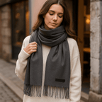 Sciarpa Cashmere Donna - Lunga - Morbida - Elegante - Inverno