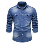 Kilian | Camicia in Denim di Cotone di Alta Qualità