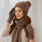 Set cappello - sciarpa - guanti donna inverno