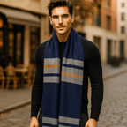 Sciarpa Cashmere Invernale - Uomini - Morbida - Calda - Elegante - Lunga